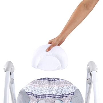 Ingenuity Abernathy Portable Baby Swing with Music & Nature Sounds