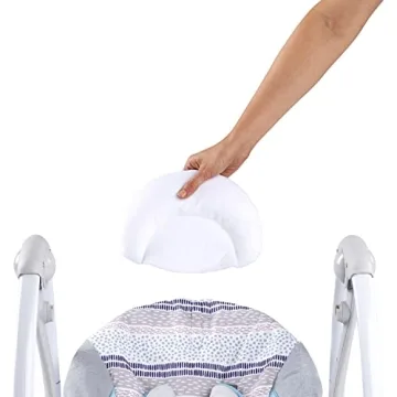 Ingenuity Abernathy Portable Baby Swing with Music & Nature Sounds