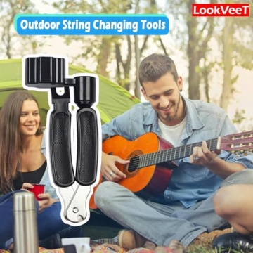 Guitar String Winder Cutter Bridge Pin Puller 3-in-1 Tool
