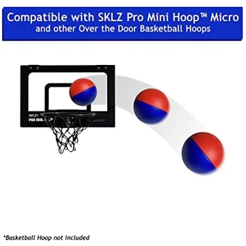 4" Mini Foam Basketballs for Indoor Fun & Games
