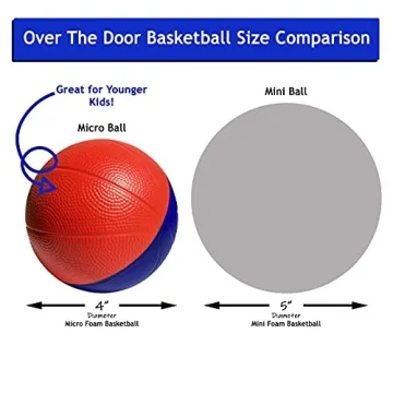 4" Mini Foam Basketballs for Indoor Fun & Games