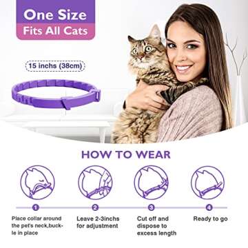 Calming Collars for Cats - Reduce Anxiety & Stress Naturally
