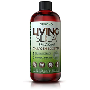 Living Silica Plant Based Collagen Booster | Vegan | Supports Healthy Collagen and Elastin Productio...