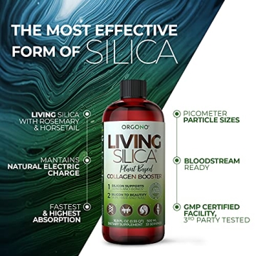 Living Silica Collagen Booster for Glowing Skin and Hair