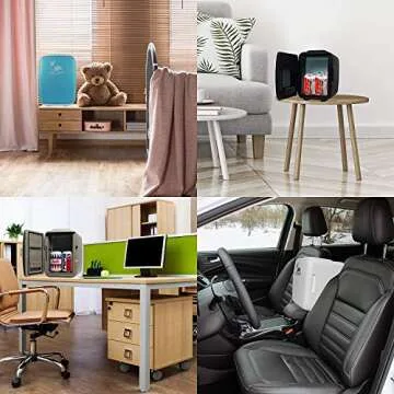 Guay Portable Mini Fridge Cooler and Warmer - 4L Compact Design