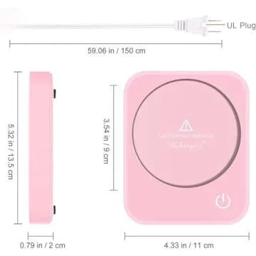 ANBANGLIN Coffee Mug Warmer with 3 Temperature Settings