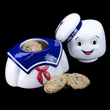 The Coop Ghostbusters Stay Puft Cookie Jar