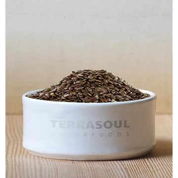 Terrasoul Organic Brown Flax Seeds for Optimal Health