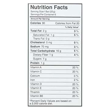 Delicious Organic Vanilla Crispy Squares - MadeGood 6 Pack