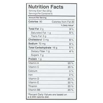 Delicious Organic Vanilla Crispy Squares - MadeGood 6 Pack