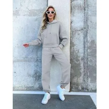 Fiona Jolin Women's 2-Piece Fleece Hoodie & Joggers Set