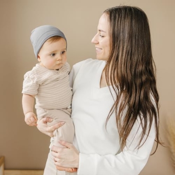 Konssy Baby Beanie Hats for 0-24 Months 6 Pack