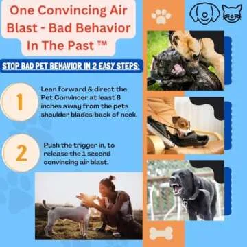 Pet Convincer 2: Pet Dog Corrector for Unwanted Behavior - Stop Jumping, Barking, Aggression Dogs - ...