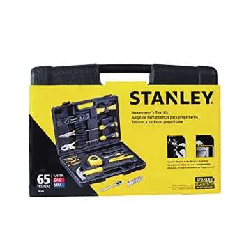 STANLEY Tool Set, Home/Mechanics, 65 Piece (94-248),Black