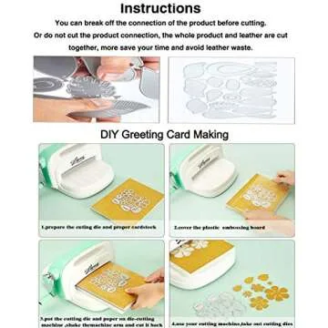 Circle Flowers Lace Metal Cutting Die Cuts, Lace Stencils DIY Crafts Cards Dies Cuts for DIY Embossing Card Making Photo Decorative Scrapbooking