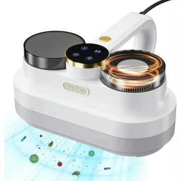Powerful Anti-Allergen Mattress Vacuum Cleaner with UVC, HEPA & Ultrasonic Technology