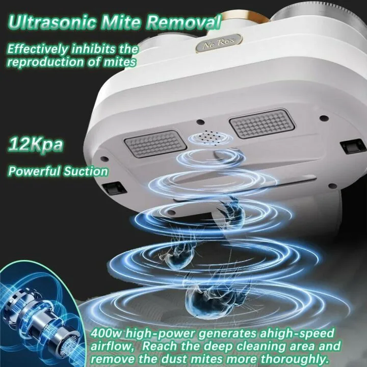 Allergen-Removing Mattress Vacuum with UVC & HEPA