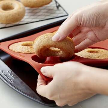 Wilton Non-Stick Silicone Donut Pans Set of 2
