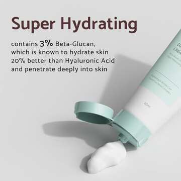 IUNIK Beta-Glucan Lightweight Moisture Cream for All Skin Types
