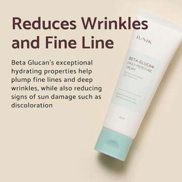 IUNIK Beta-Glucan Lightweight Moisture Cream for All Skin Types