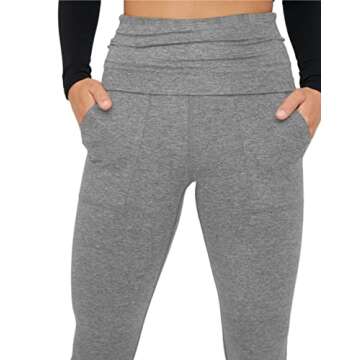 Aurgelmir Women’s High Waisted Flare Yoga Pants with Pockets