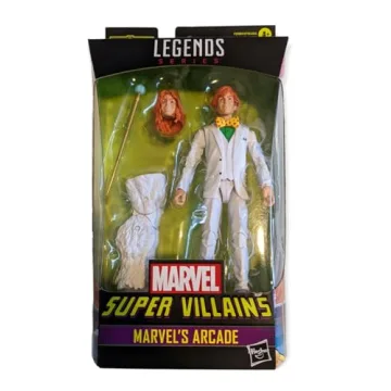 Marvel Legends Series 6-inch Arcade Action Figure with Interchangeable Head