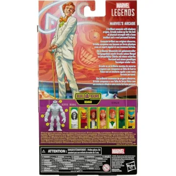 Marvel Legends 6-inch Arcade Collectible Action Figure with Accessories