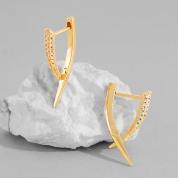 DREMMY STUDIOS Stylish Huggie Hoop Earrings for All Occasions