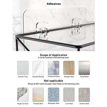 Iperlife Corner Shower Caddy Black,Shower Organizer Corner Shower Shelf with Hooks for Hanging Razor and Sponge, Wall Mount Over Toilet Storage Rack - 2 Pack (Only Fits 90° Right Angle Corner)