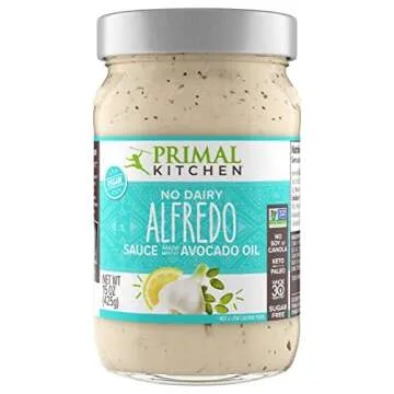 Primal Kitchen, Alfredo Sauce Avocado Oil No Dairy, 454 Gram