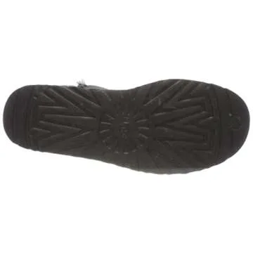 UGG Women's Mini Bailey Bow Ii Boot, Black, 07