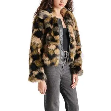 Steve Madden Women's ARLOWE Jacket - Trendy Green Outerwear