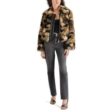 Steve Madden Women's ARLOWE Jacket - Trendy Green Outerwear