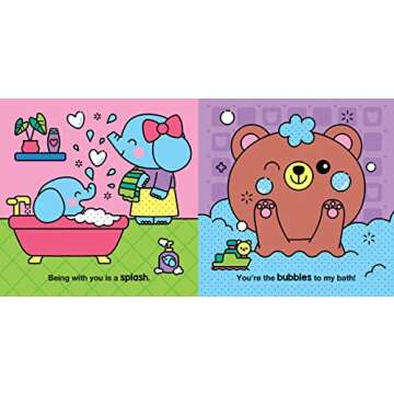 I Love You Soap Much: Wash & Wow Color-Changing Bath Book for Kids (Punderland)