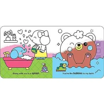 I Love You Soap Much: Wash & Wow Color-Changing Bath Book for Kids (Punderland)