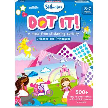 Skillmatics Dot It Unicorns & Princesses Craft Kit