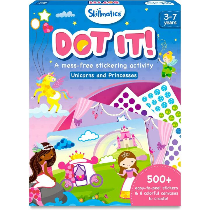 Skillmatics Dot It Unicorns & Princesses Craft Kit
