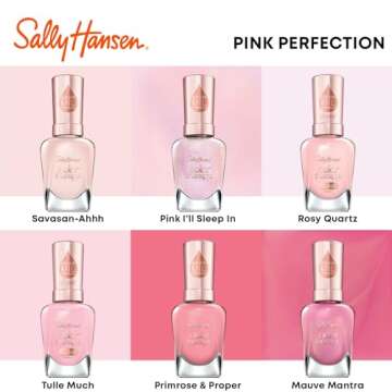 Sally Hansen Color Therapy Pink I'll Sleep In Nail Polish
