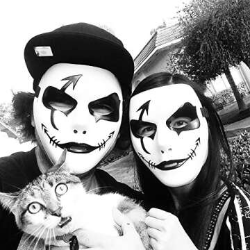 Laboo Halloween Mask - Cool Spooky Party Ghost Cosplay Mask