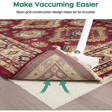 BAGAIL BASICS Non-Slip Rug Pad for Area Rugs