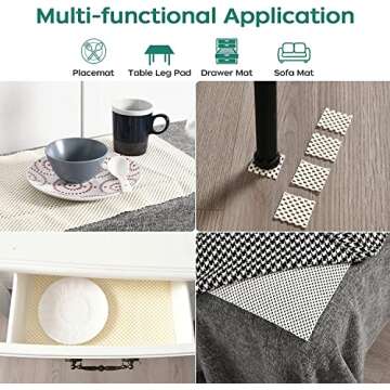 BAGAIL BASICS Non-Slip Rug Pad for Area Rugs