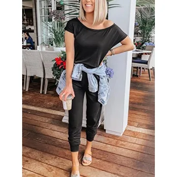 Stylish ANRABESS Women's Summer Jumpsuit - Comfortable & Versatile