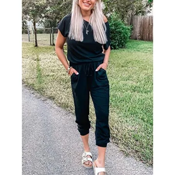 Stylish ANRABESS Women's Summer Jumpsuit - Comfortable & Versatile