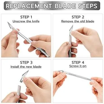 Jetmore 24 Pack Exacto Knife Set for Precision Cutting