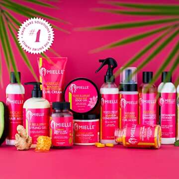 Mielle Brazilian Curly Cocktail Curl Mousse with Babassu Oil 7.5oz