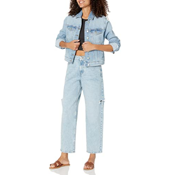 Stylish Jai Cropped Denim Jacket for Modern Women