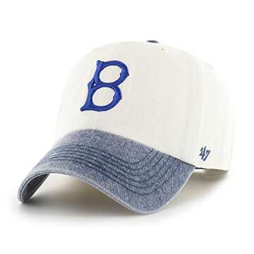 47 MLB Apollo Two Tone Dodgers Adjustable Hat - Stylish & Comfortable