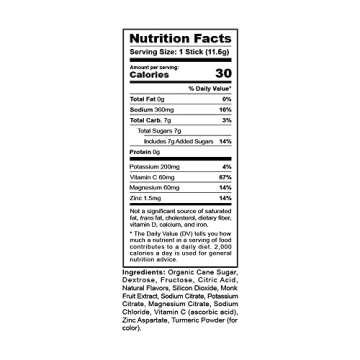 Vital 4U® ORF - Oral Rehydration Formula Electrolyte Replacement Drink Mix, Vegan, Gluten Free, with Monk Fruit - Natural Lemon Flavor - 24 Count