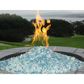 Hiland Bahama Blend Firepit Glass for Your Outdoor Oasis
