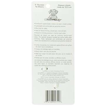 ConairPRO 5 Inch Round-Tip Grooming Shears for Pets